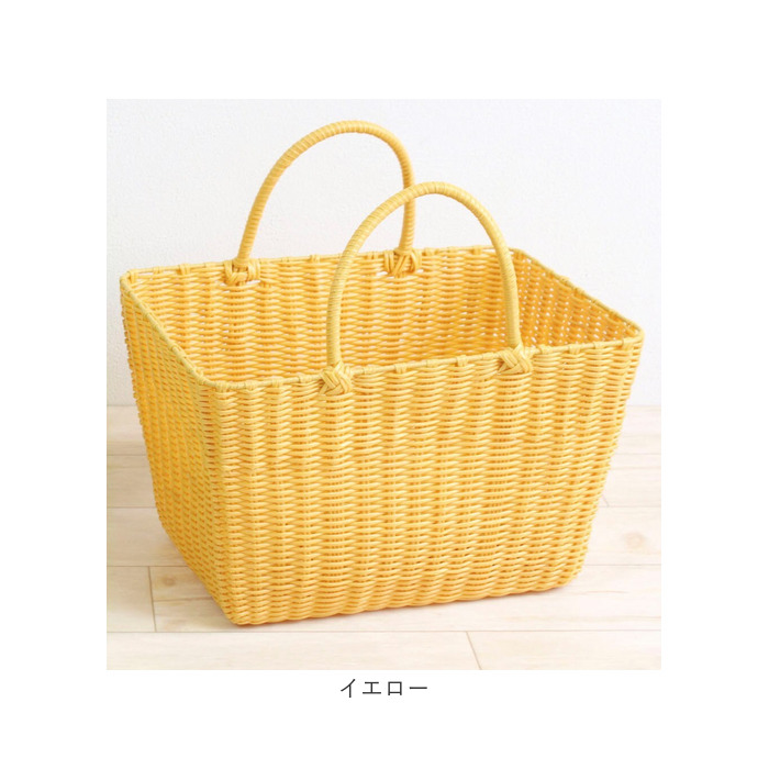 村田屋産 バスケット トート 通販 ランドリーバスケット ランドリー かごバッグ かごバック カゴバッグ カゴバック ショッピングバッグ 村田屋産 |  | 14