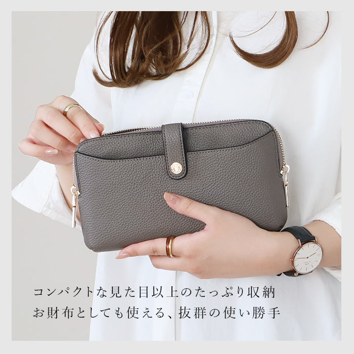 スマホショルダー 財布 通販 ピソラロ pisoraro ピソラロ財布 スマホショルダーバッグ お財布ポシェット お財布ポーチ ミニショルダー スマホショルダー 関連画像2