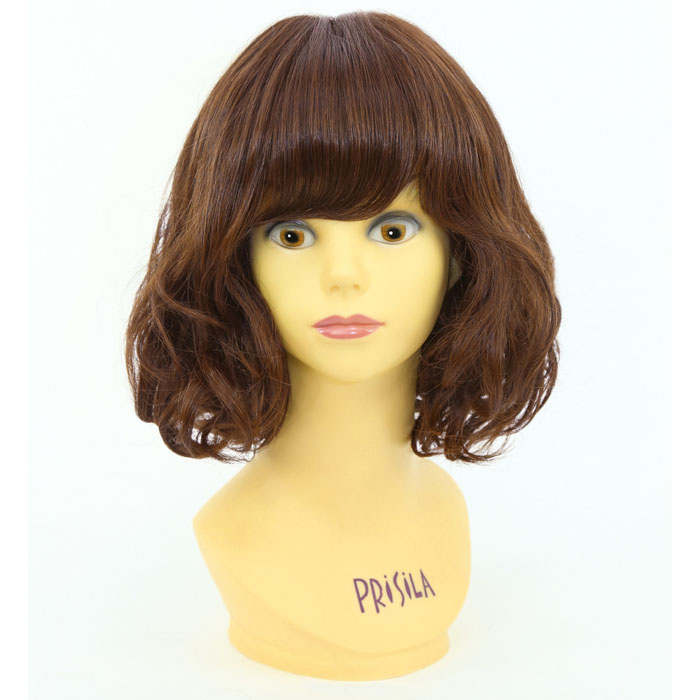 PRISILA プリシラ フルウィッグ フルウイッグ パーマ 通販 伸縮キャップ オールウィッグ かつら ウィッグ ウイッグ つけ毛 外国人風 伸縮性 通気性 | PRISILA | 03