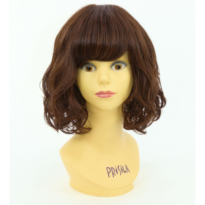 PRISILA プリシラ フルウィッグ フルウイッグ パーマ 通販 伸縮キャップ オールウィッグ かつら ウィッグ ウイッグ つけ毛 外国人風 伸縮性 通気性 | PRISILA | 01