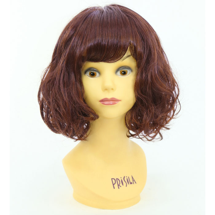 PRISILA プリシラ フルウィッグ フルウイッグ パーマ 通販 伸縮キャップ オールウィッグ かつら ウィッグ ウイッグ つけ毛 外国人風 伸縮性 通気性 | PRISILA | 02