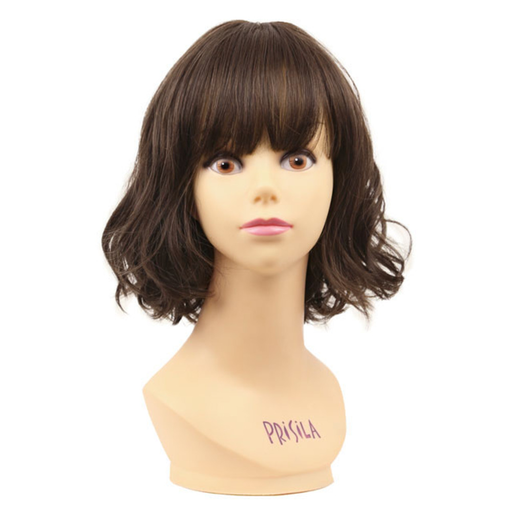 PRISILA プリシラ ショート フルウィッグ フルウイッグ 通販 パーマ カール ボブ オールウィッグ かつら ウィッグ ウイッグ つけ毛 ウェーブ コスプレ | PRISILA | 03