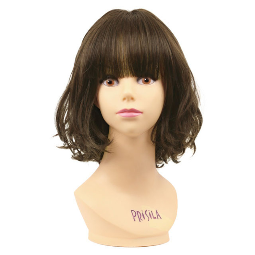 PRISILA プリシラ ショート フルウィッグ フルウイッグ 通販 パーマ カール ボブ オールウィッグ かつら ウィッグ ウイッグ つけ毛 ウェーブ コスプレ | PRISILA | 02
