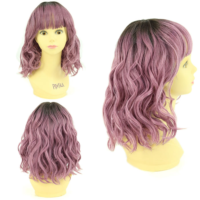プリシラ フルウィッグ CTA-103 通販 prisila ウィッグ カラーウィッグ ウイッグ フルウイッグ かつら 女性 自然 カツラ 全頭かつら ボブ パーマ 耐熱 プリシラ | PRISILA | 21