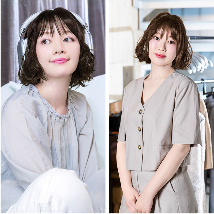 プリシラ prisila 帽子ウィッグ ボブ BO-15 通販 ウェーブボブ 帽子ウイッグ オールウィッグ フルウィッグ 全頭かつら ウィッグ かつら ウイッグ プリシラ | PRISILA | 10