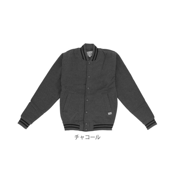 ☆ ネイビーxHグレー（袖） サイズXL スタジャン メンズ 黒 通販