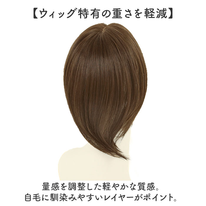 プリシラ 白髪隠しウィッグ prisila ST-010 通販 ヘアピース プレミアム白髪かくしウィッグ ふんわりロング ポイントウィッグ 部分ウィッグ プリシラ |  | 14