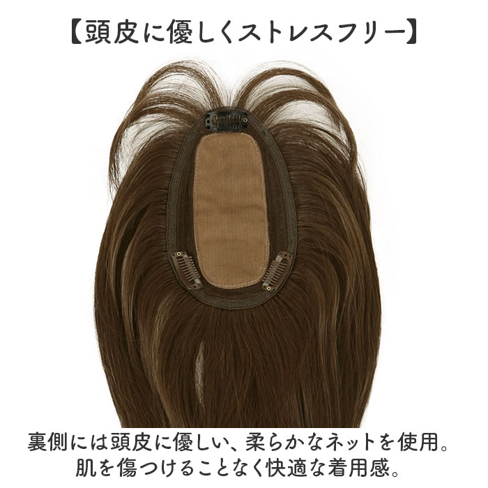 プリシラ 白髪隠しウィッグ prisila ST-010 通販 ヘアピース プレミアム白髪かくしウィッグ ふんわりロング ポイントウィッグ 部分ウィッグ プリシラ |  | 11