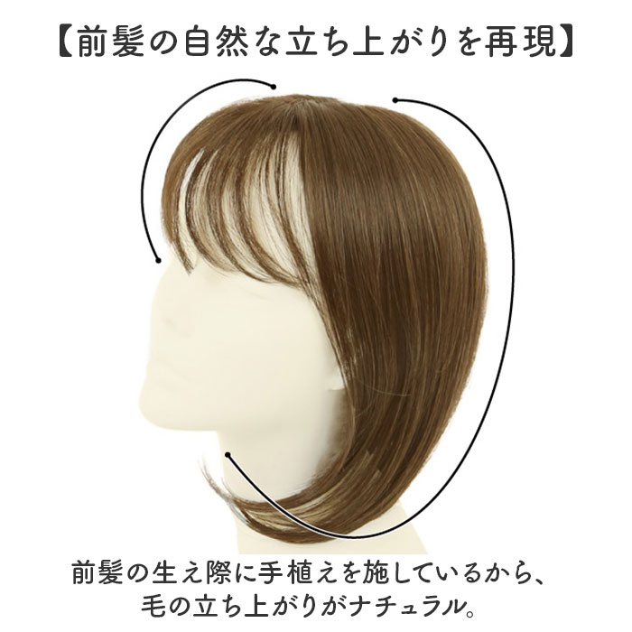 プリシラ 白髪隠しウィッグ prisila ST-010 通販 ヘアピース プレミアム白髪かくしウィッグ ふんわりロング ポイントウィッグ 部分ウィッグ プリシラ |  | 13