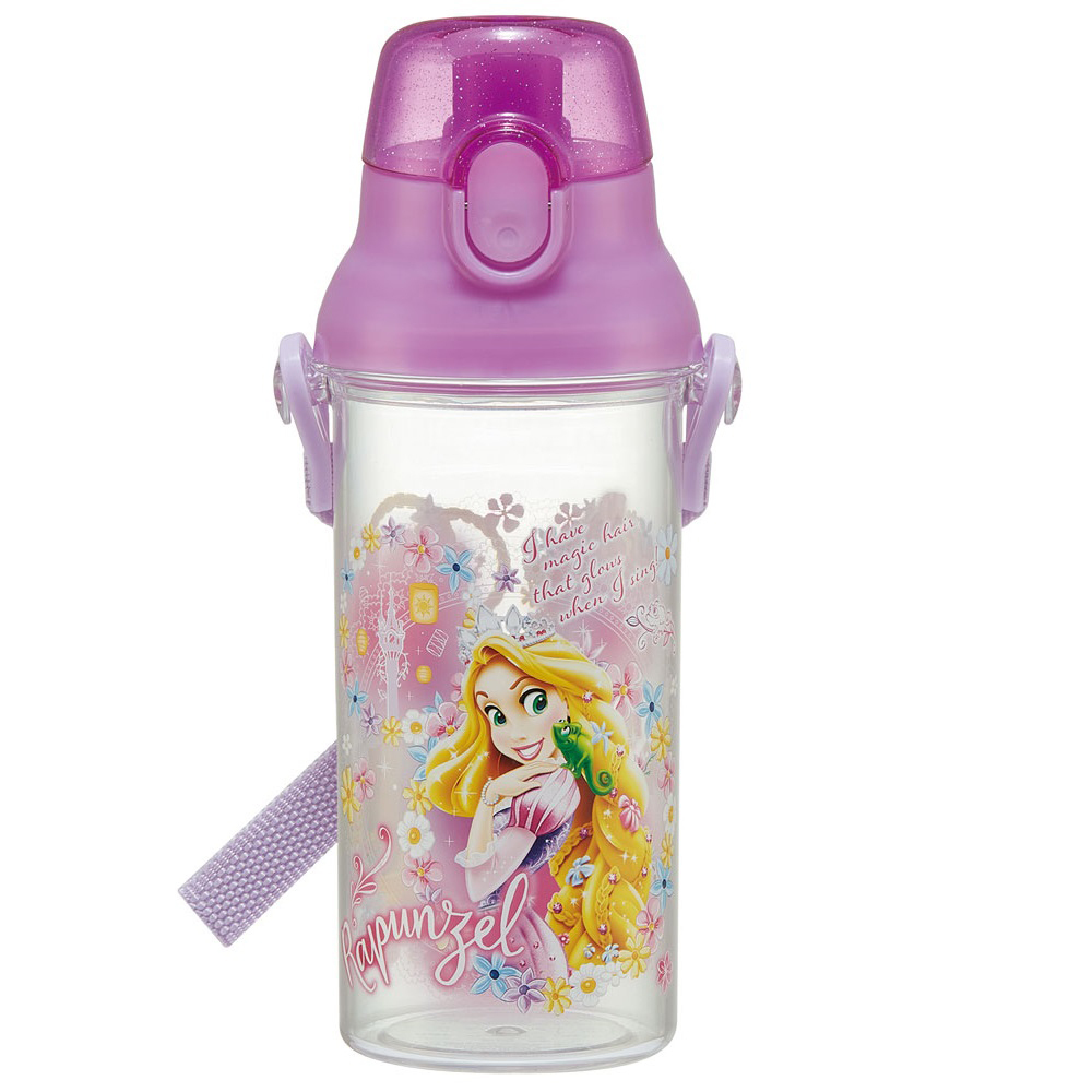 水筒 子供 直飲み クリアボトル おしゃれ かわいい 480ml キッズ ジュニア マイボトル 食洗機対応 ショルダー 肩紐 プラスチック キャラクター スケーター 水筒 |  | 06