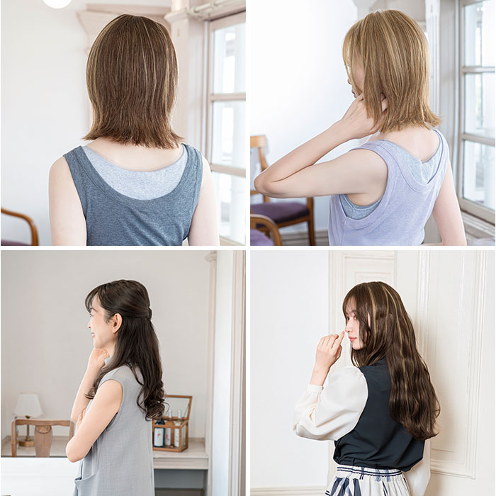 プリシラ prisila プリシラ ウィッグ ST-012 ST-012L 通販 ウイッグ 部分ウィッグ 白髪隠し 白髪隠しウィッグ かつら つけ毛 ポイントウィッグ |  | 19