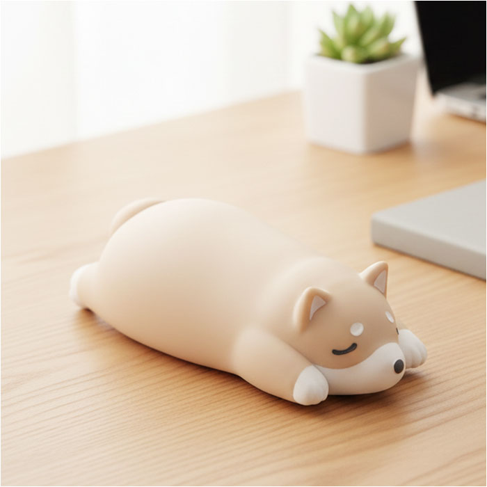 リストレスト かわいい 通販 ぷにしば アームレスト パソコン 手首 クッション ハンドレスト ノルコーポレーション pc マウス ぷにぷに リストレスト |  | 11