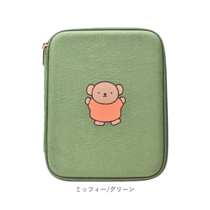 ピージーデザイン pgdesign ピージーデザイン キャラクター マルチポーチ 丸型 通販 ポーチ 小物入れ 小銭入れ 鍵入れ 薬入れ アクセサリー入れ フェルト | Miffy | 13
