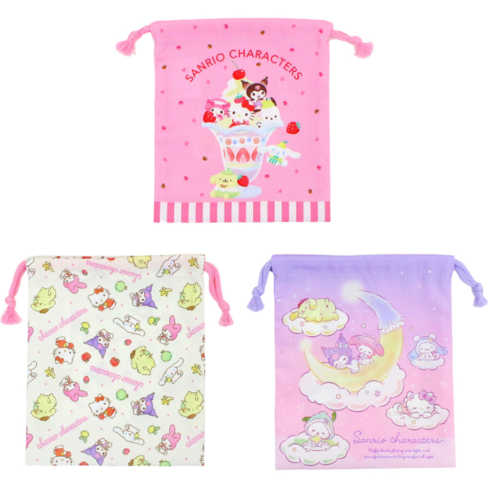 巾着 キャラクター 通販 コップ袋 コップ入れ 歯ブラシ入れ 3枚セット 給食袋 Sサイズ 巾着袋 幼稚園 保育園 小学校 入園 入学 入園準備 かわいい 巾着 |  | 02