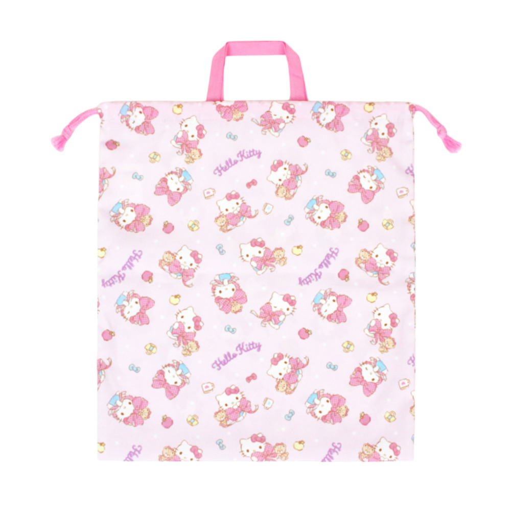 高波クリエイト 巾着 L キャラクター 通販 きんちゃく 巾着袋 着替え袋 体操服袋 体操着袋 体操着入れ 巾着ポーチ Lサイズ キャラ 柄 かわいい 可愛い | クロミ | 06