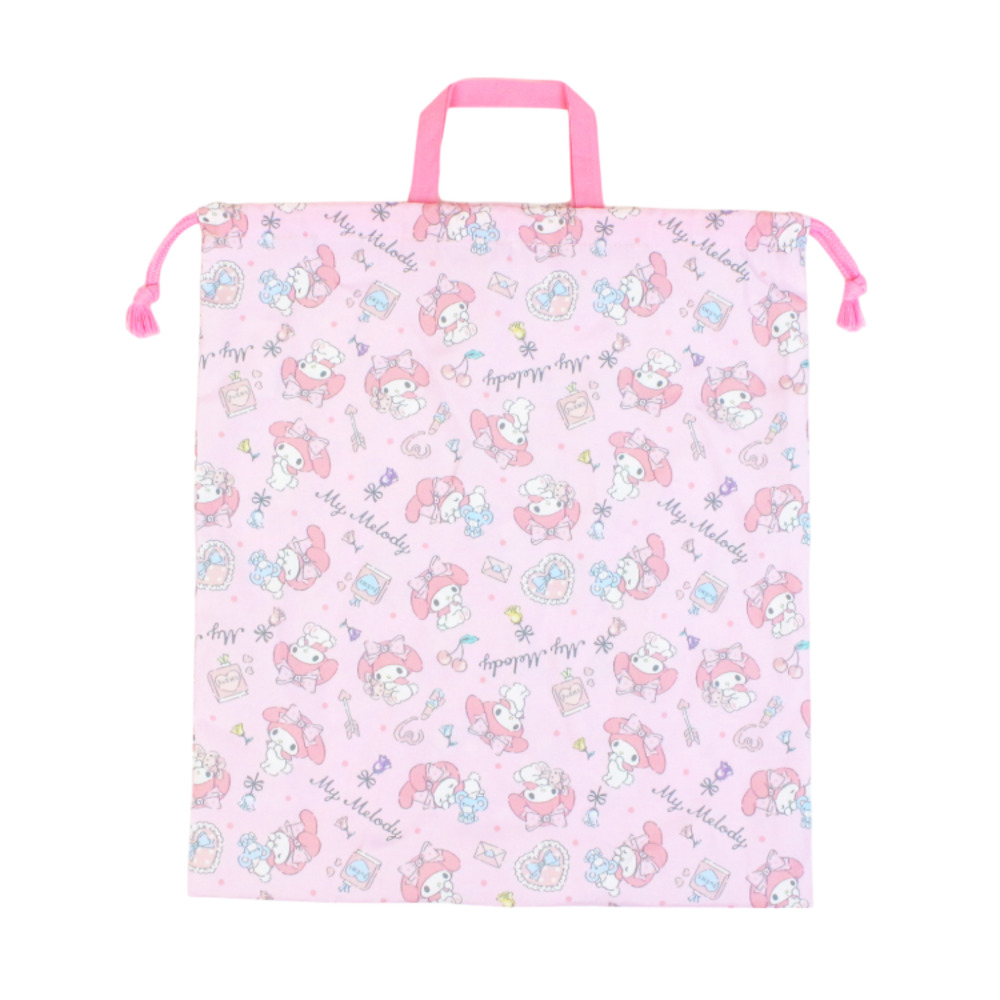 高波クリエイト 巾着 L キャラクター 通販 きんちゃく 巾着袋 着替え袋 体操服袋 体操着袋 体操着入れ 巾着ポーチ Lサイズ キャラ 柄 かわいい 可愛い | クロミ | 07