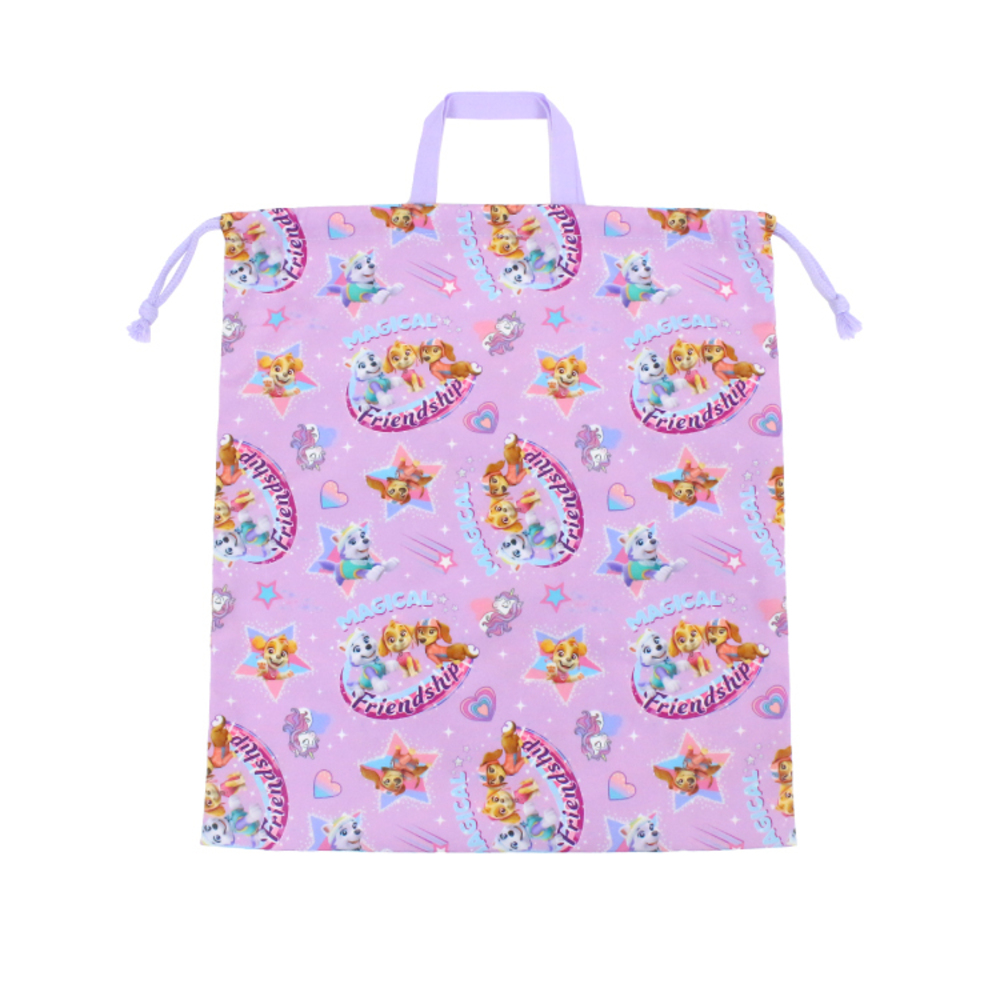 高波クリエイト 巾着 L キャラクター 通販 きんちゃく 巾着袋 着替え袋 体操服袋 体操着袋 体操着入れ 巾着ポーチ Lサイズ キャラ 柄 かわいい 可愛い | クロミ | 13