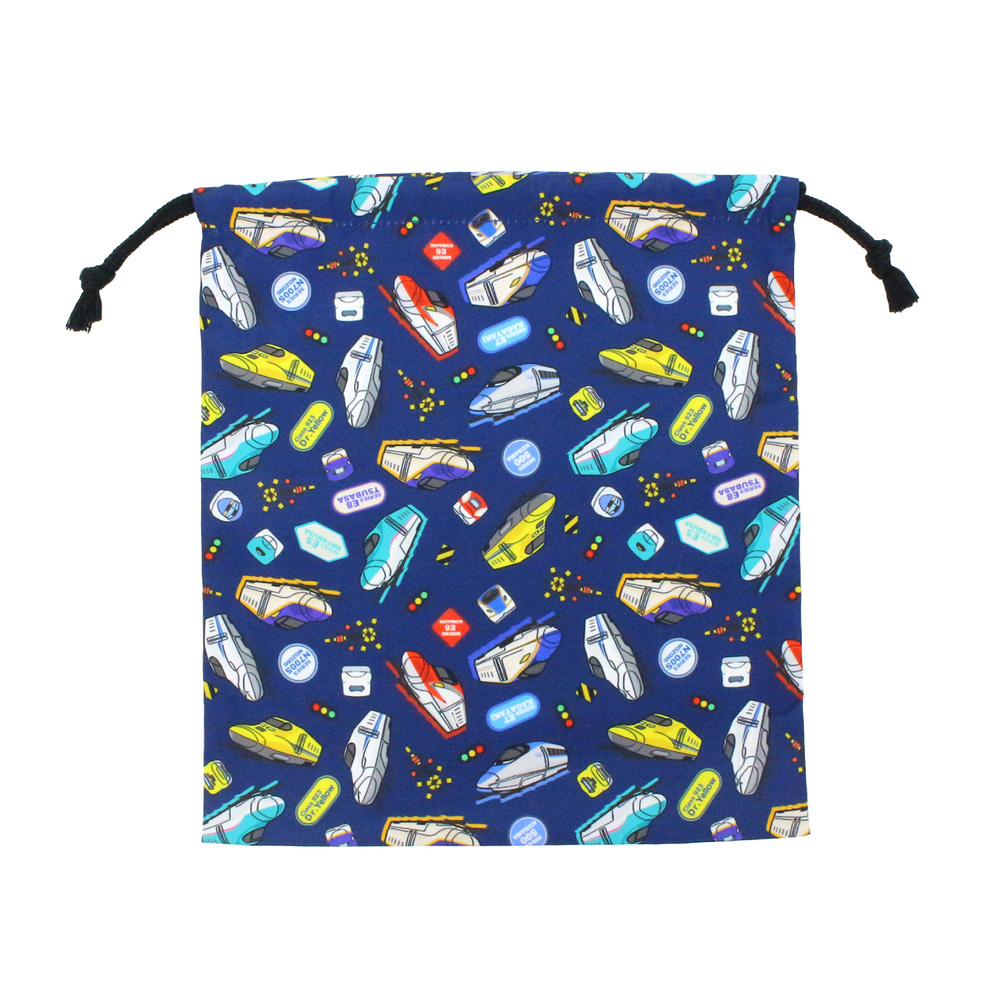 巾着 通販巾着 m 巾着袋 中 Mサイズ 給食袋 便利袋 キャラクター グッズ キティ マイメロ リトルツインスターズ パウパトロール もちもちぱんだ ミニオン | リトルツインスターズ | 10