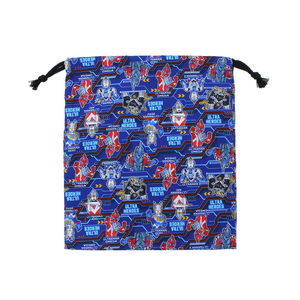 巾着 通販巾着 m 巾着袋 中 Mサイズ 給食袋 便利袋 キャラクター グッズ キティ マイメロ リトルツインスターズ パウパトロール もちもちぱんだ ミニオン | リトルツインスターズ | 09