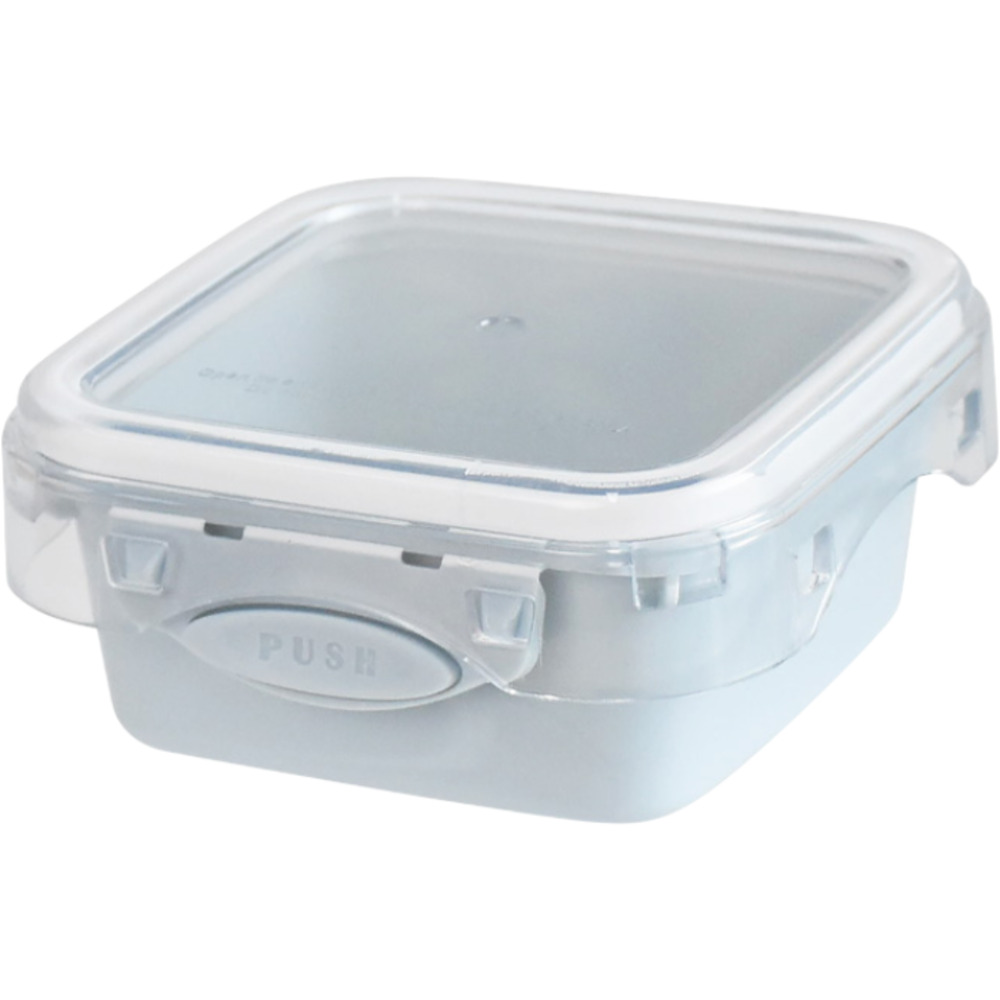 push&push ランチボックス 230ml 通販 弁当箱 お弁当箱 デザートケース フードコンテナ 保存容器 1段 一段 ワンプッシュ おしゃれ 本体のみ 電子レンジ対応 |  | 03