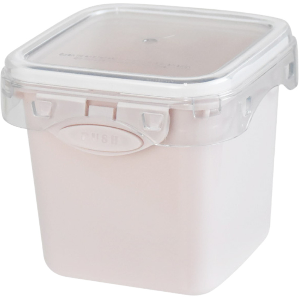 push&push ランチボックス 400ml 通販 弁当箱 お弁当箱 おかず入れ フードコンテナ 保存容器 1段 一段 ワンプッシュ おしゃれ 本体のみ 電子レンジ対応 |  | 01