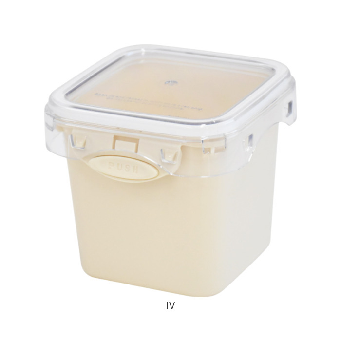 push&push ランチボックス 400ml 通販 弁当箱 お弁当箱 おかず入れ フードコンテナ 保存容器 1段 一段 ワンプッシュ おしゃれ 本体のみ 電子レンジ対応 |  | 19