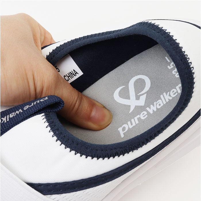 ピュアウォーカー ナースシューズ 通販 ナース シューズ スニーカー PW0522 スリッポン pure walker オフィスシューズ 靴 レディース ピュアウォーカー | pure walker | 15
