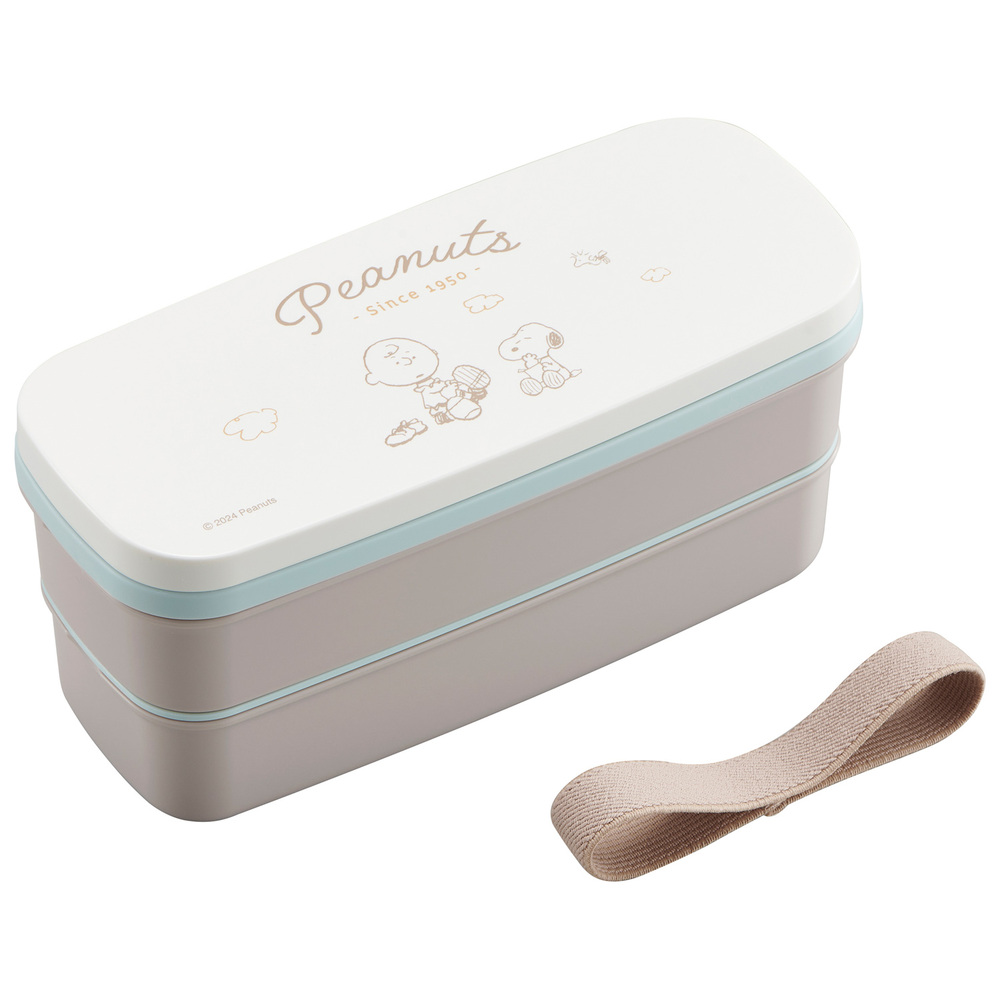 キャラクター 通販キャラクター ランチボックス 640ml 2段 弁当箱 お弁当箱 ランチ 二段 ベルト付き 電子レンジ 食洗器対応 乾燥機 抗菌 コンパクト 収納 キャラ | ブランド登録なし | 09