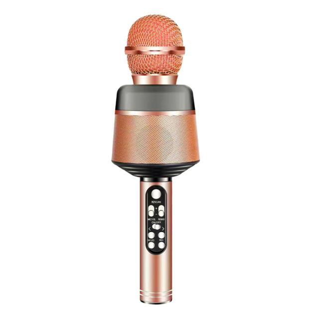 カラオケマイク 家庭用 通販 マイク led付 usb ワイヤレス ワイヤレスマイク ホームパーティー 音楽 イベント 宴会 行楽 花見 お花見 パーティ カラオケマイク | BACKYARD FAMILY | 02
