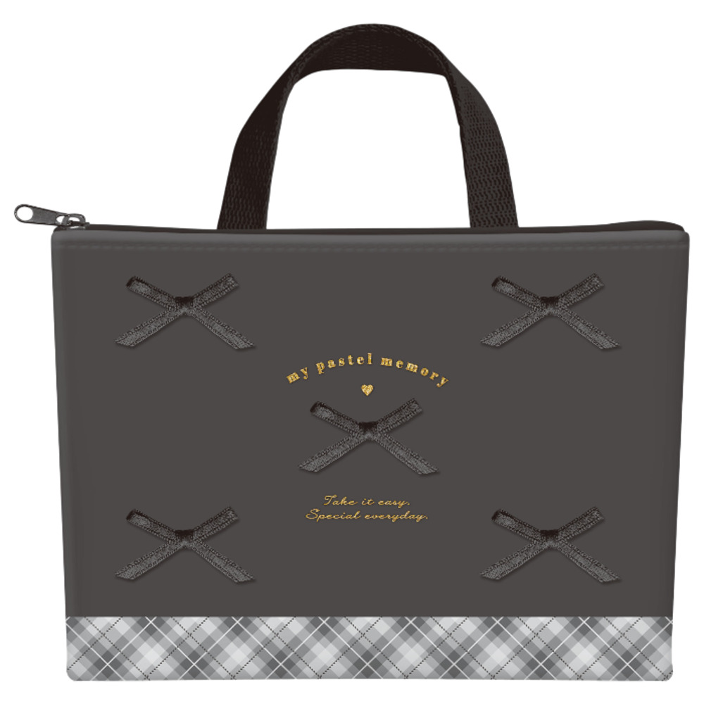 レッスンバッグ 女の子 通販 ファスナー トートバッグ A4 お稽古バッグ 習い事バッグ 通学 通園 サブバッグ 体操服入れ 体操着入れ 運動着入れ 小学生 | ブランド登録なし | 07