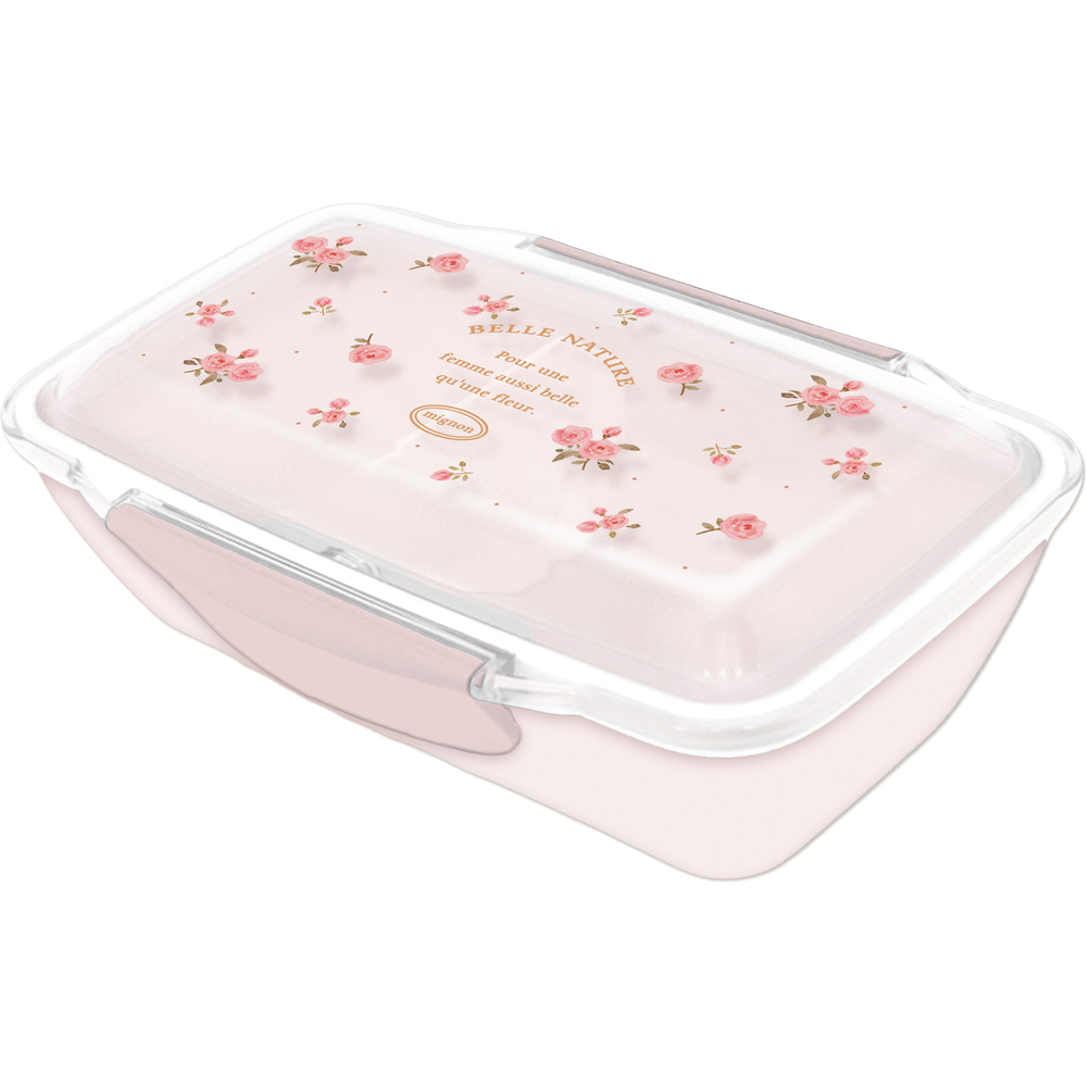 お弁当箱 女子 1段 通販 ミリミリ クーリア ランチボックス 弁当箱 500ml 大人 おしゃれ レディース 子供 キッズ 食洗機対応 レンジ対応 一段 ドーム型 | ラビット | 03