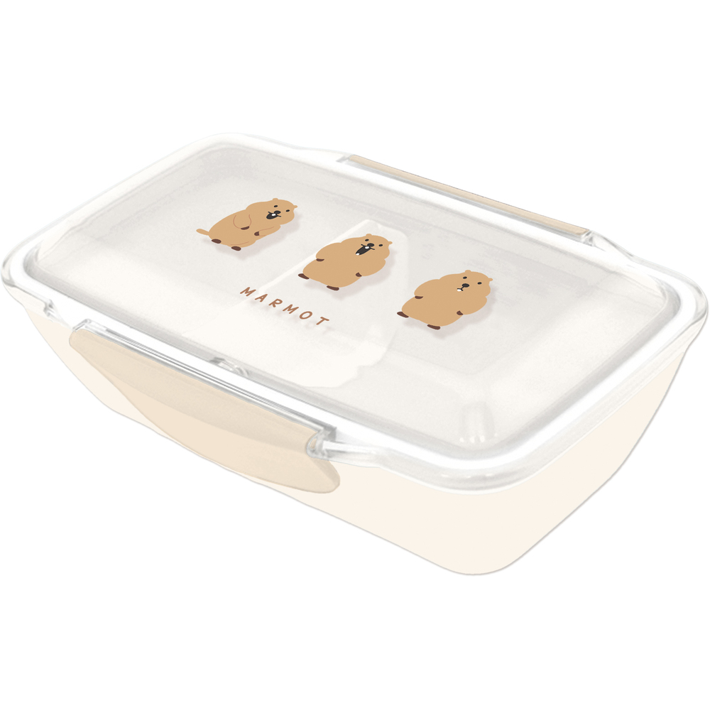 お弁当箱 女子 1段 通販 ミリミリ クーリア ランチボックス 弁当箱 500ml 大人 おしゃれ レディース 子供 キッズ 食洗機対応 レンジ対応 一段 ドーム型 | ラビット | 05