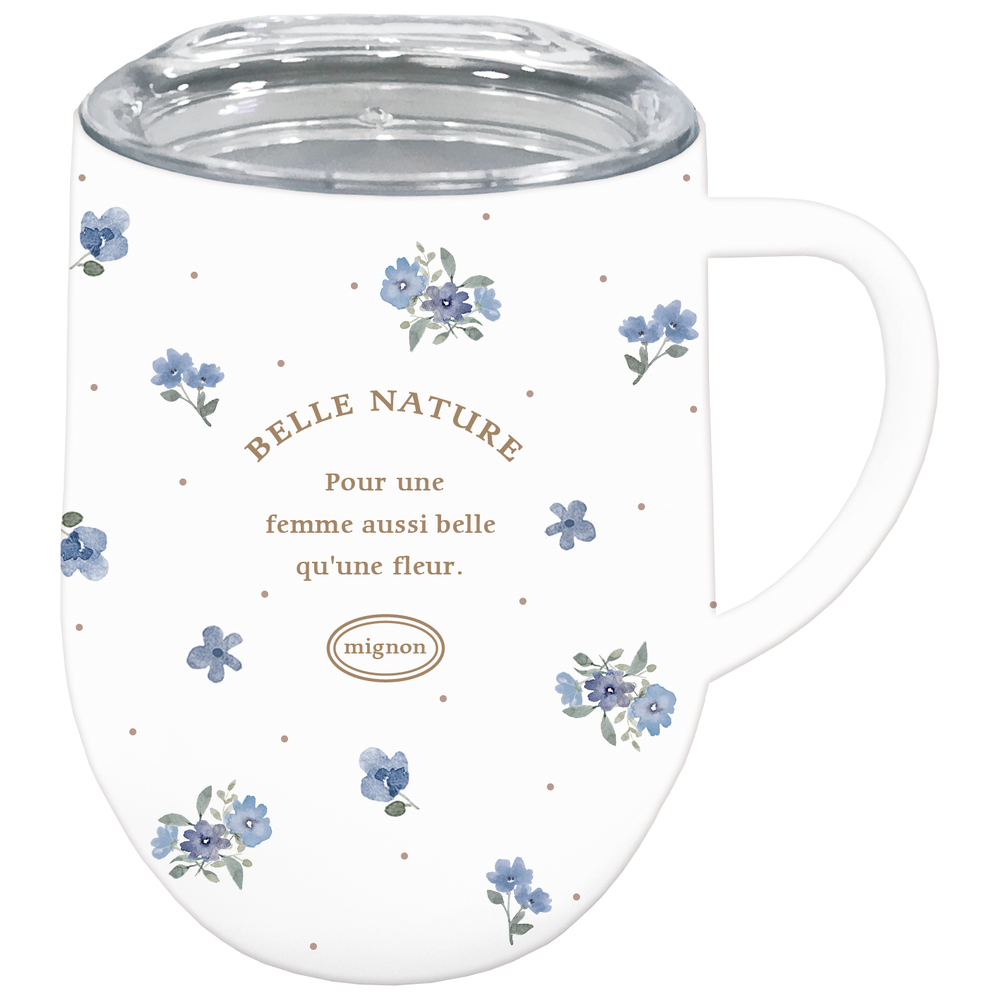 マグカップ フタ付 通販 蓋付き ステンレスマグカップ 保温 保冷 おしゃれ ミリミリ かわいい コーヒーカップ 320ml 約 350ml ステンレスマグ 食器 コップ | MUG | 05