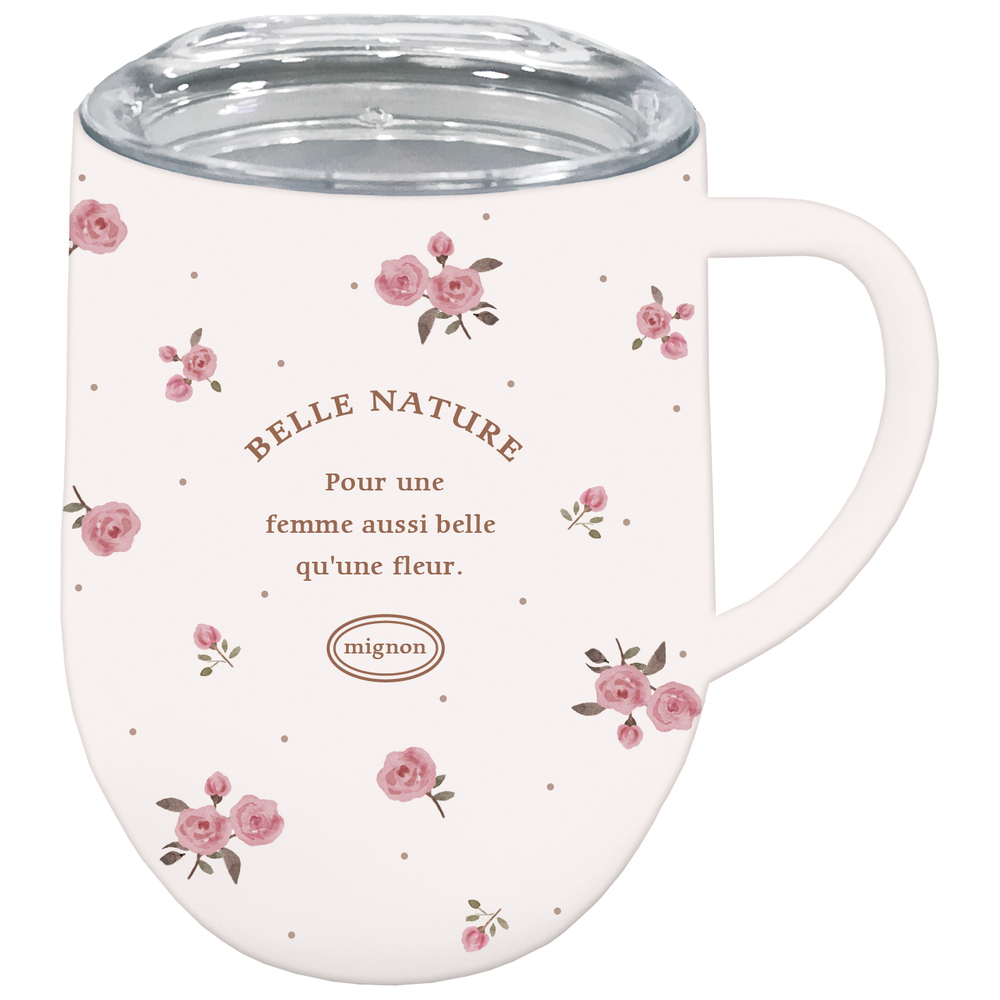 マグカップ フタ付 通販 蓋付き ステンレスマグカップ 保温 保冷 おしゃれ ミリミリ かわいい コーヒーカップ 320ml 約 350ml ステンレスマグ 食器 コップ | MUG | 06