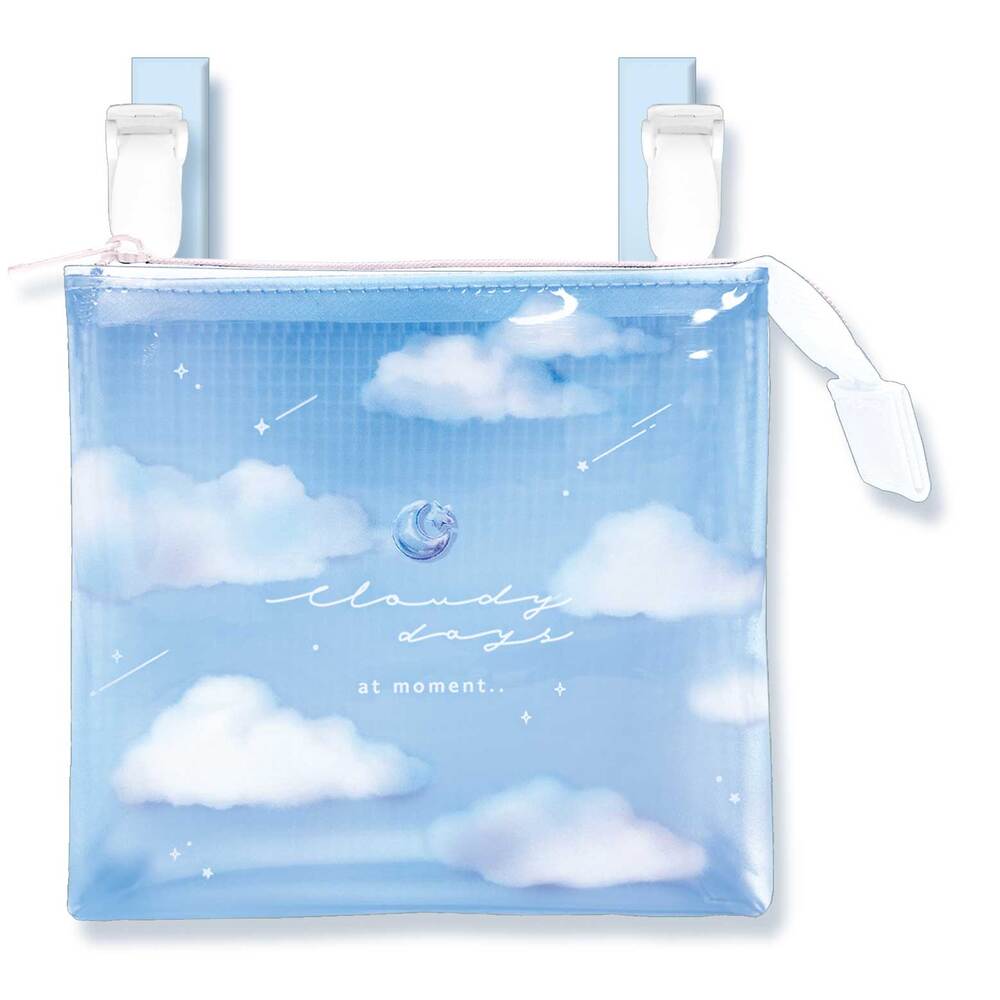 移動ポケット 2ポケット クリア 通販 クリップポケット ポシェット ポケット 小物入れ マルチポーチ ポーチ クリップ付き マルチポッケ ハンカチ入れ | BACKYARD FAMILY | 02