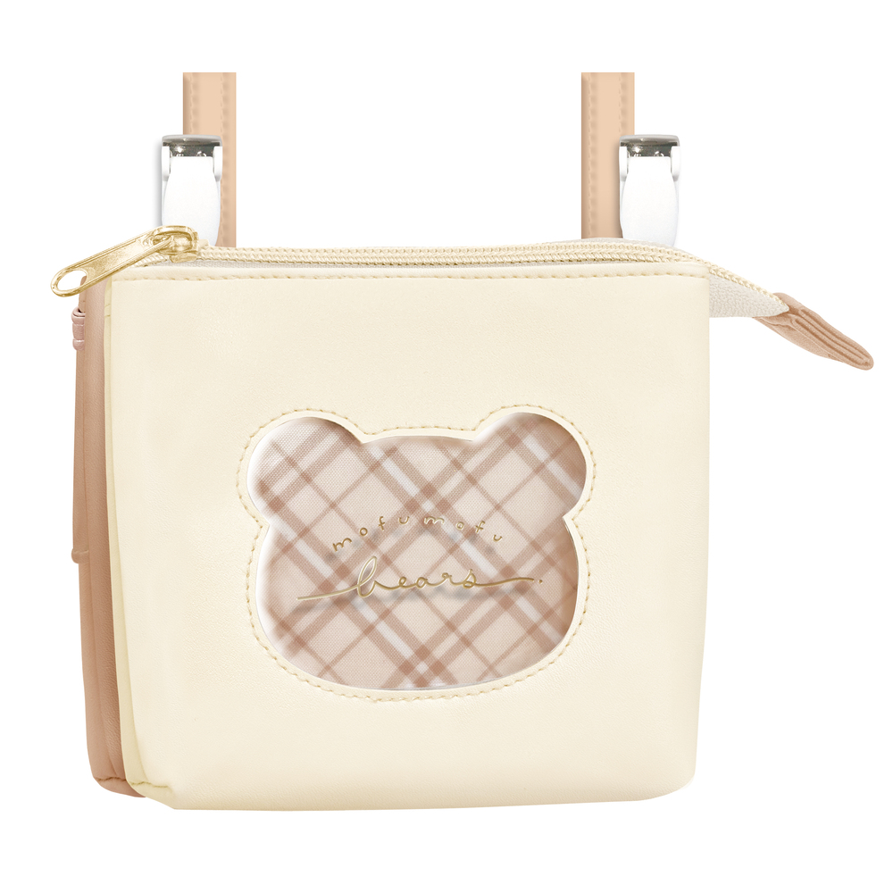 移動ポケット 2ポケット クリア 通販 クリップポケット ポシェット ポケット 小物入れ マルチポーチ ポーチ クリップ付き マルチポッケ ハンカチ入れ | BACKYARD FAMILY | 03