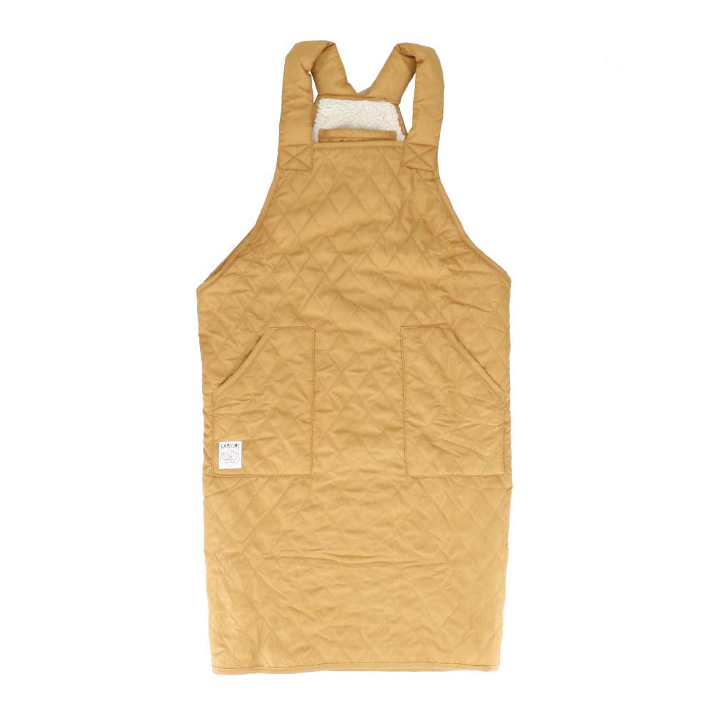 ファボリ favori ファボリ エプロン キルティング 保育士 通販 ボアエプロン キルト 暖かいエプロン かぶるだけ 軽量 軽い ボア 裏起毛 ゆったり 軽い着心地 |  | 01