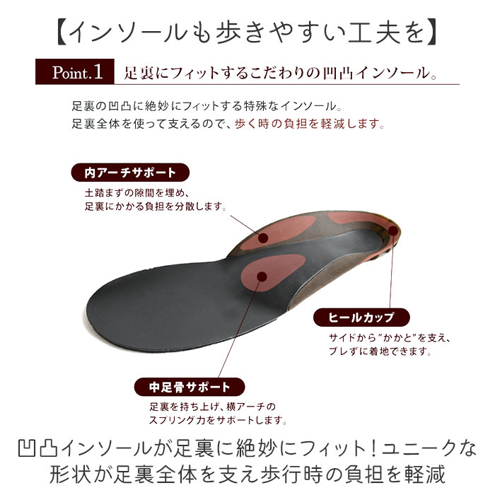 リゲッタ 靴 レディース 通販 日本製 レースアップシューズ スリップインシューズ 女性 ハンズフリー シューズ 手を使わずに履ける靴 立ったまま履ける靴 | Re:getA | 08