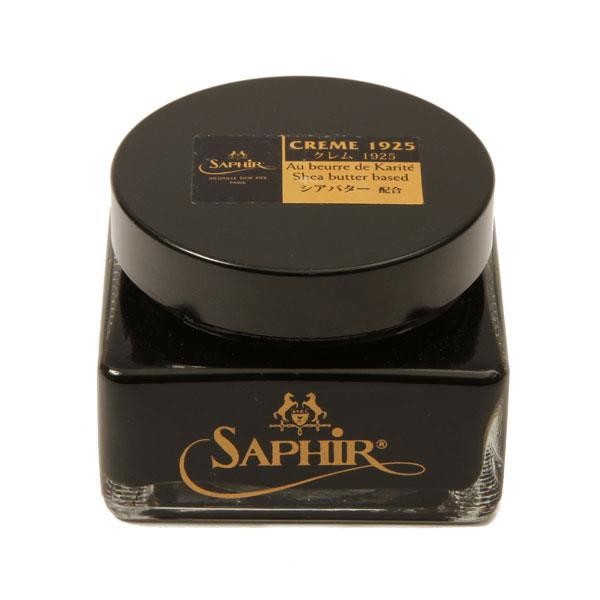 サフィール 革 クリーム サフィールノワール SAPHIR Noir クレム 1925 CREME 1925 靴クリーム 靴磨き 油性クリーム