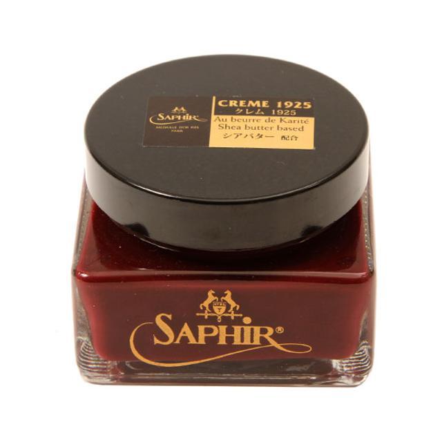 サフィール 革 クリーム サフィールノワール SAPHIR Noir クレム 1925 CREME 1925 靴クリーム 靴磨き 油性クリーム