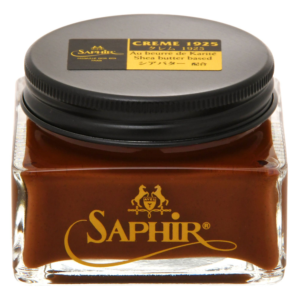 サフィール 革 クリーム サフィールノワール SAPHIR Noir クレム 1925 CREME 1925 靴クリーム 靴磨き 油性クリーム