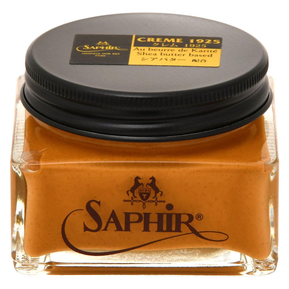 サフィール 革 クリーム サフィールノワール SAPHIR Noir クレム 1925