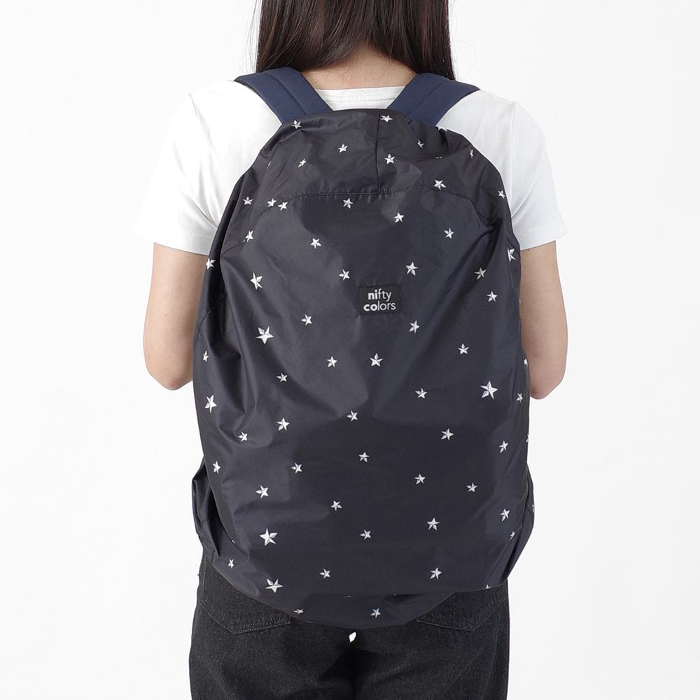 nifty colors バックパック レインカバー 通販 バックパックカバー カバー バスケットカバー リュックカバー かごカバー ニフティカラーズ バスケット |  | 03