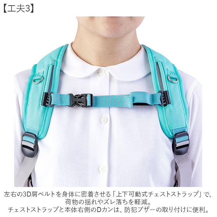 スクールバッグ 通販スクールバッグ リュック ランドセル 軽量 ラクサック 101351 ジュニア プラス ランドセル代わり 通学カバン リュックサック スクールバッグ | FOOTMARK | 13