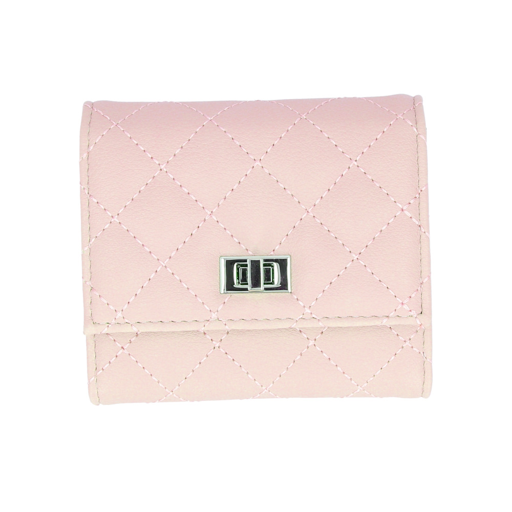 LOEWE ピンク 三つ折り財布 保存袋付き ピンク系 LOEWE(ロエベ) 折りたたみ財布(レディース) - 海外通販