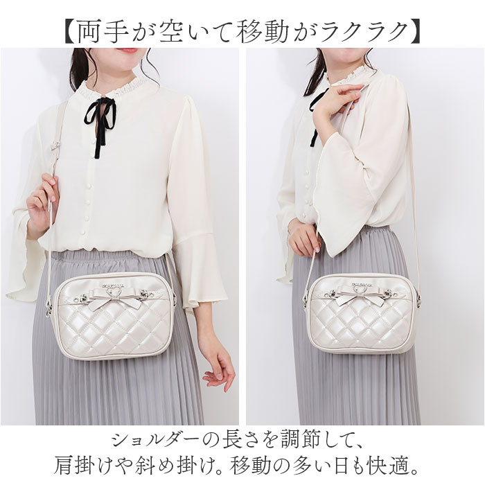 肩掛け 可愛い ショルダーバッグ 通販 シークレットドア バッグ SecretDoor 333022 プルーンショルダー ショルダーバック 斜めがけバッグ 斜め掛け | SecretDoor | 06