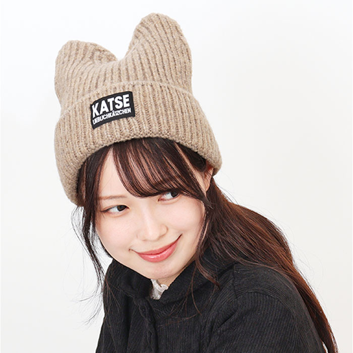 ニット帽 猫耳 通販 ニットキャップ 帽子 キャップ レディース ネコ耳 秋冬 冬小物 かわいい 可愛い おしゃれ オシャレ 女性 女の子 400383 ニット帽 |  | 14