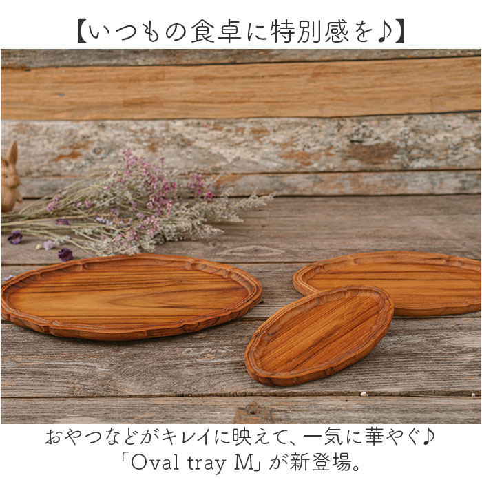 木製 プレート オーバル 通販 オーバルプレート 24cm 楕円皿 リムプレート 楕円 皿 プラター 木の器 お皿 トレー オーバルトレイ RD-03M おしゃれ かわいい 木製 |  | 02