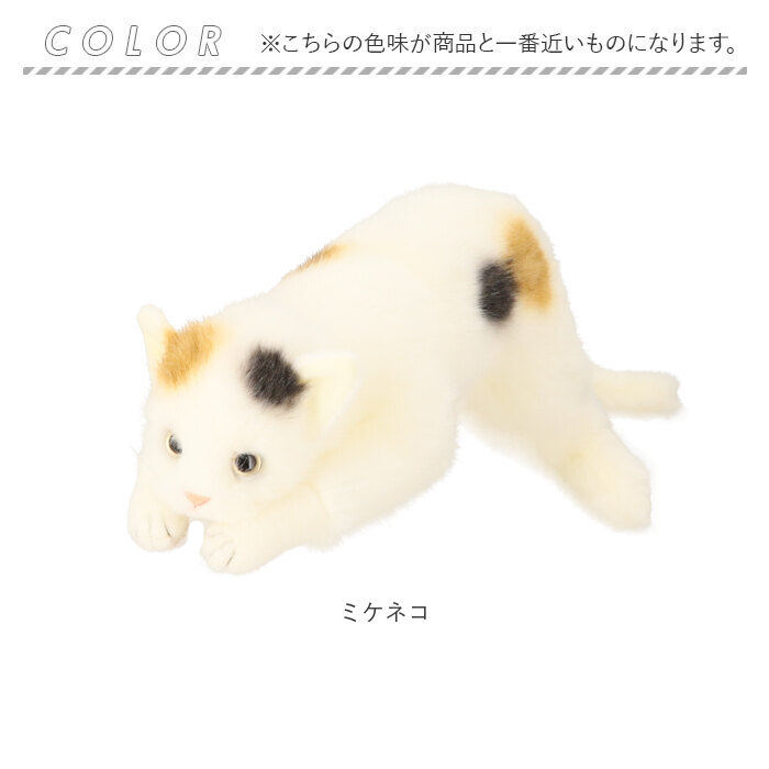 童心 通販童心 ぬいぐるみ 猫 ねこ ネコ リアル 猫のぬいぐるみ 58cm