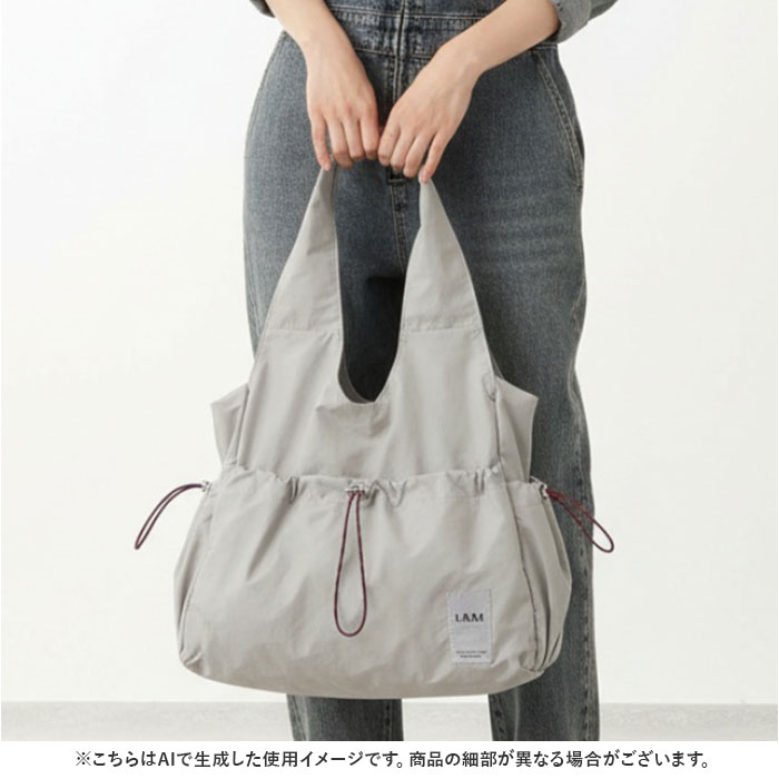 バッグ LRM バッグ RK-1176 通販 トートバッグ トートバック 肩掛けバッグ ファスナー付き レディース 軽量 軽い 大きめ ポケット多め A4 大容量 通学 通勤 | L.R.M | 14
